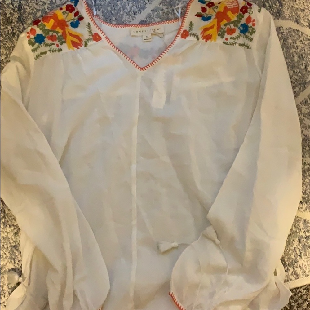Love stitch blouse!